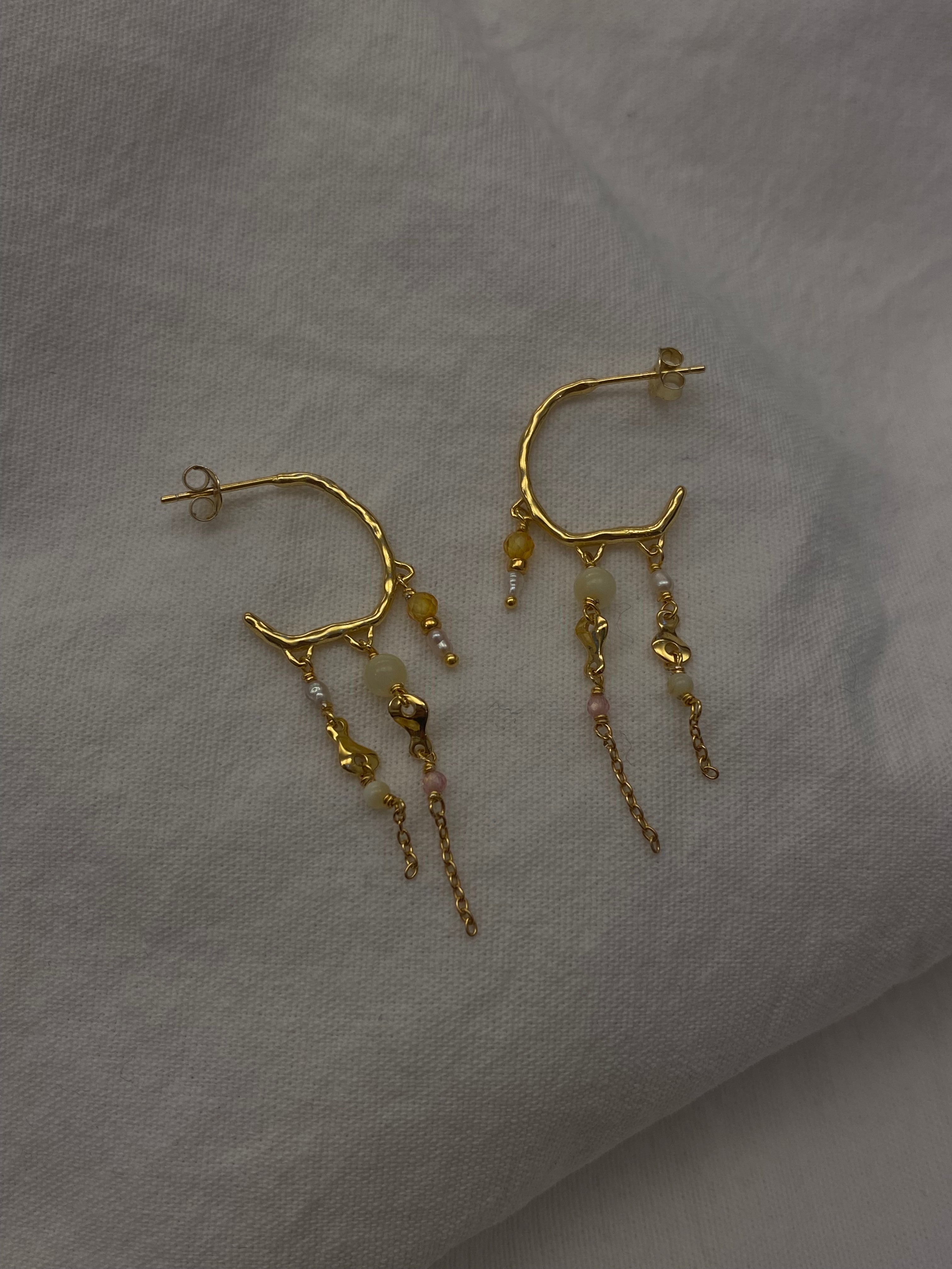 Guld Hoops